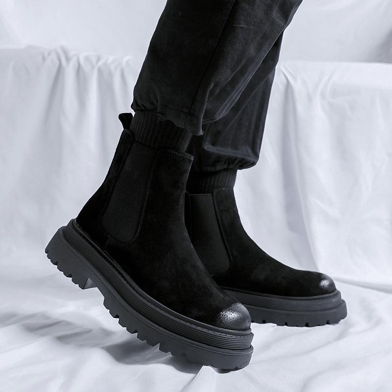 Модные хиты продаж осенне-зимние ботинки челси Европа Америка дизайнерские на открытом воздухе модные вечерние офисные туфли модного качества