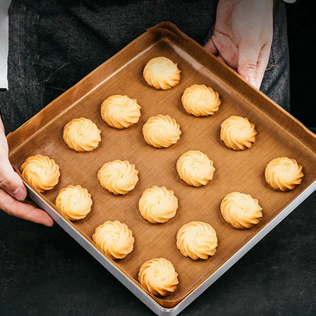 Многоразовый коврик для выпечки, нелипкий, высокотемпературный, инструмент для выпечки кондитерских изделий