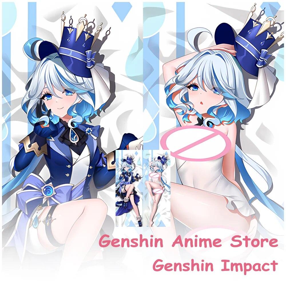 Genshin Impact Focalors Dakimakura обнимающее тело наволочка отаку наволочка игра пледы наволочка Декор для кровати подарок