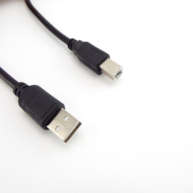 Кабель для печати USB 2,0, 5 м, тип A-B, удлинительный провод принтера для принтера, удлинитель линии принтера