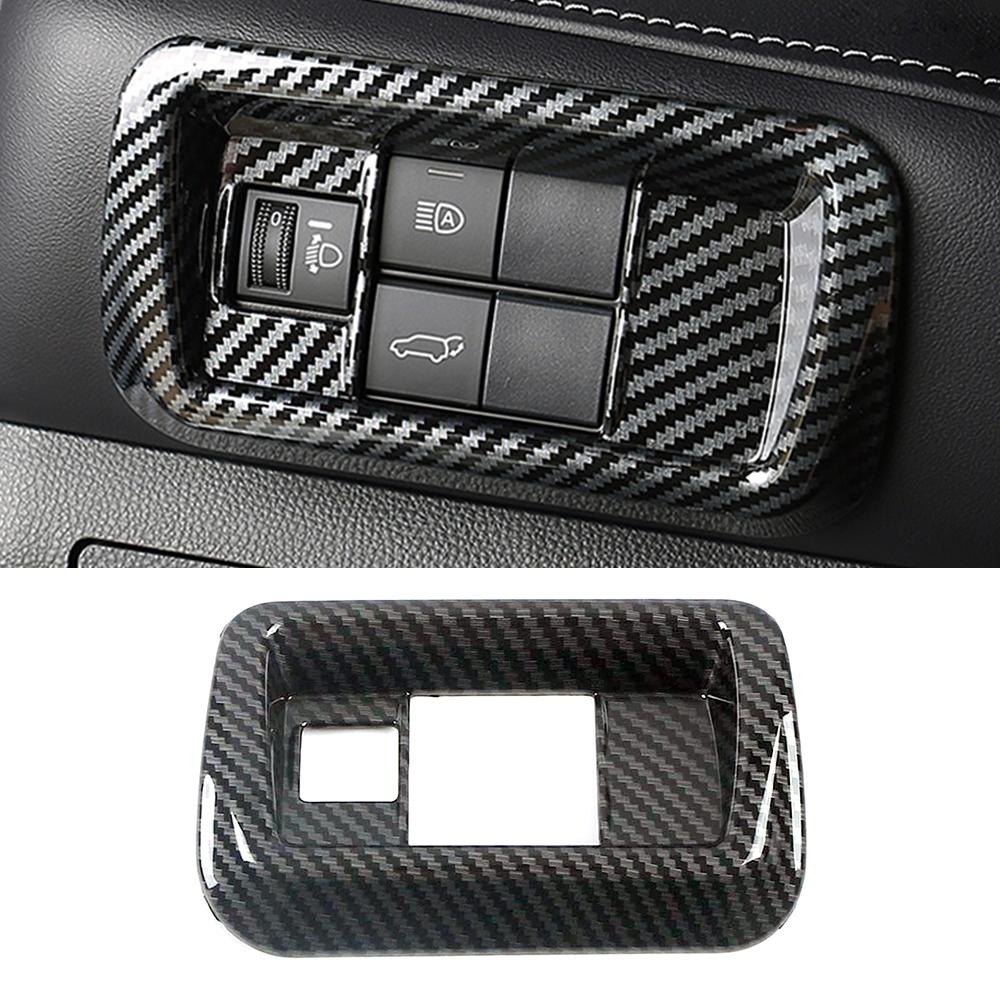 Для Toyota Highlander XU70 2024 года выпуска, аксессуары для салона автомобиля, молдинги, стильная центральная часть управления, отделка из углеродного волокна