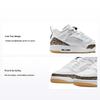 Air Spizike Low GS Белые Черные Металлик Золотые Детские Кроссовки Парус HJ9022-100