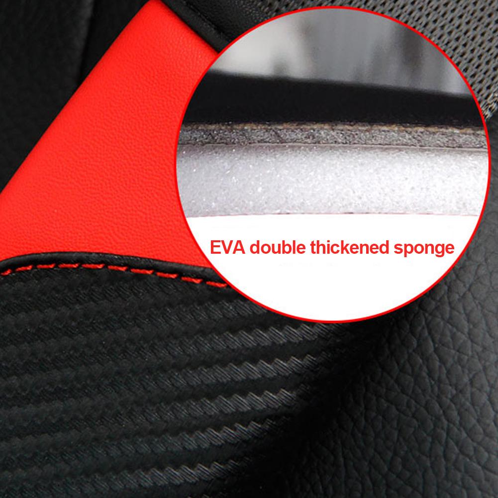 Чехол на ремень безопасности автомобиля из углеродного волокна Crystal Crown, накладка на ремень безопасности, аксессуары для салона автомобиля