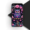 Protective Cover for Samsung Galaxy S24 S25 S23 FE Ultra Plus S7 Edge S25+ S23+ A56 5G Casing Phone Case Cartoon Owl Anime