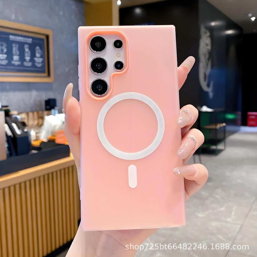 Универсальный магнитный желе-кейс для Samsung S26/S26PLUS/S26ULTRA