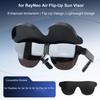 Flip Up Light Shield Cover for RayNeo Air 3s Air 4 Air 3s Pro Air 4 Pro Blocks Stray Light Enhances Immersion Protects