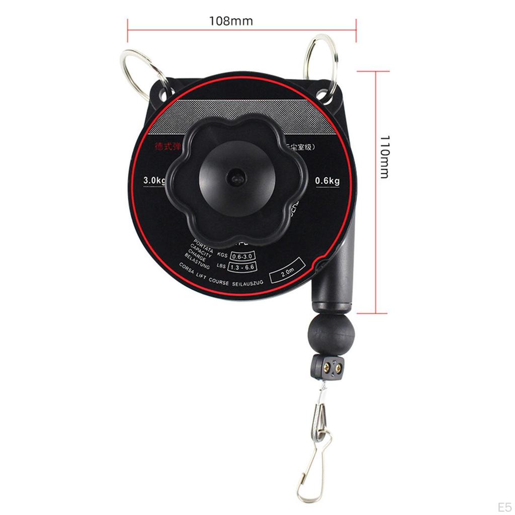 2M Пружинный балансировочный инструмент для сборочной линии с крюком и тросом
