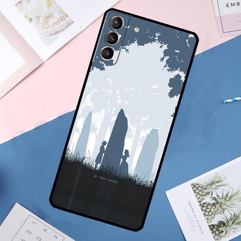 Чехол для телефона Samsung Galaxy S24 Ultra S20 S21 S22 S23 S25 Ultra S9 S10 Plus S25 FE с изображением из сериала «Чужестранка» Задняя крышка