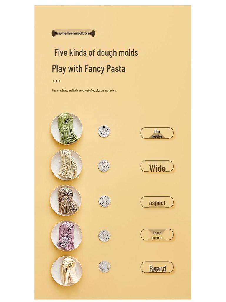 Высокомощная автоматическая лапшерезка из нержавеющей стали - Ручной бытовой пресс