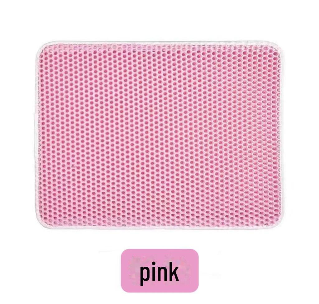 Коврик для кошек и собак из ЭВА с пересечением границ: Брызгозащищенный, двухслойный контроль мусора