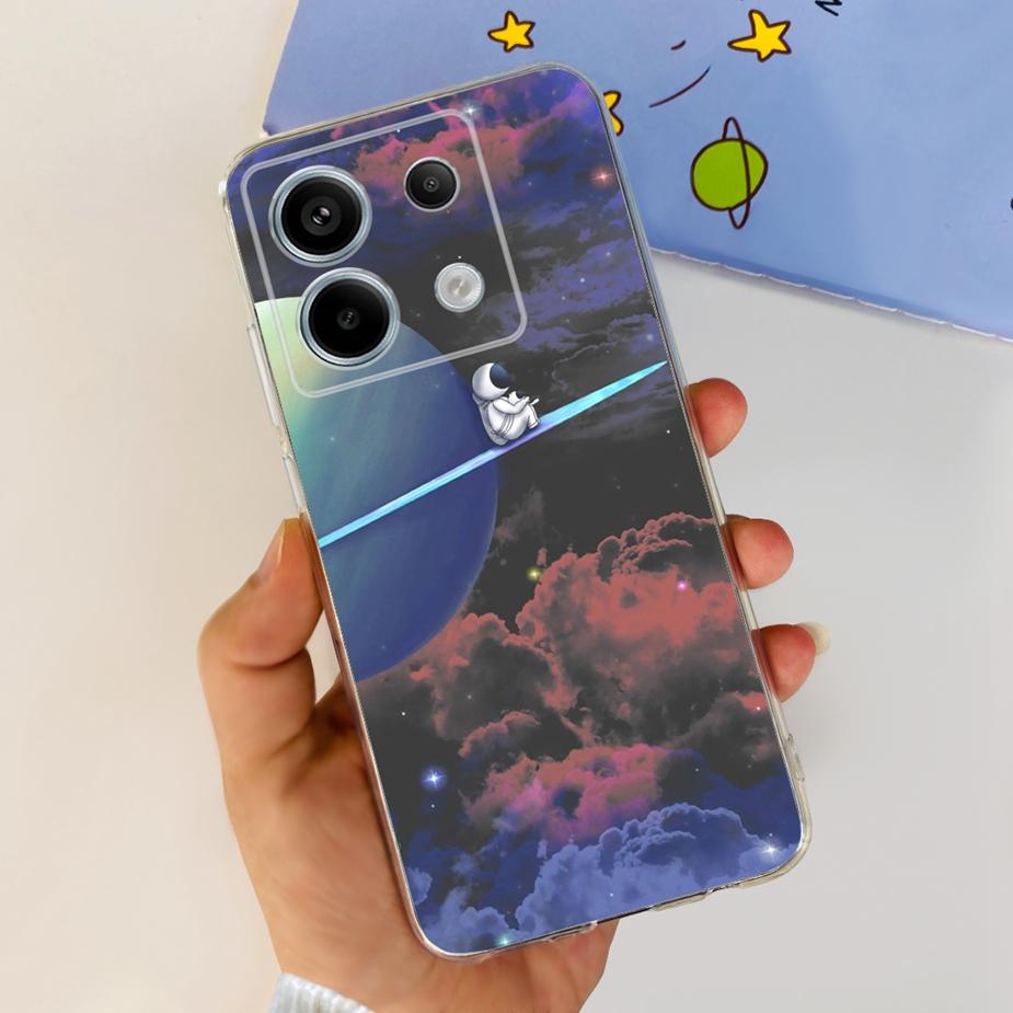 For Xiaomi Poco X6 Pro 5G Case New Fashion Painted Cover Clear Silicone Soft TPU Phone Case For Xiaomi Poco X6 Pro PocoX6 Bumper