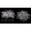 200x 8 And Bikini Clasp Bra Rings Buckles Slider Clasps, Plastic