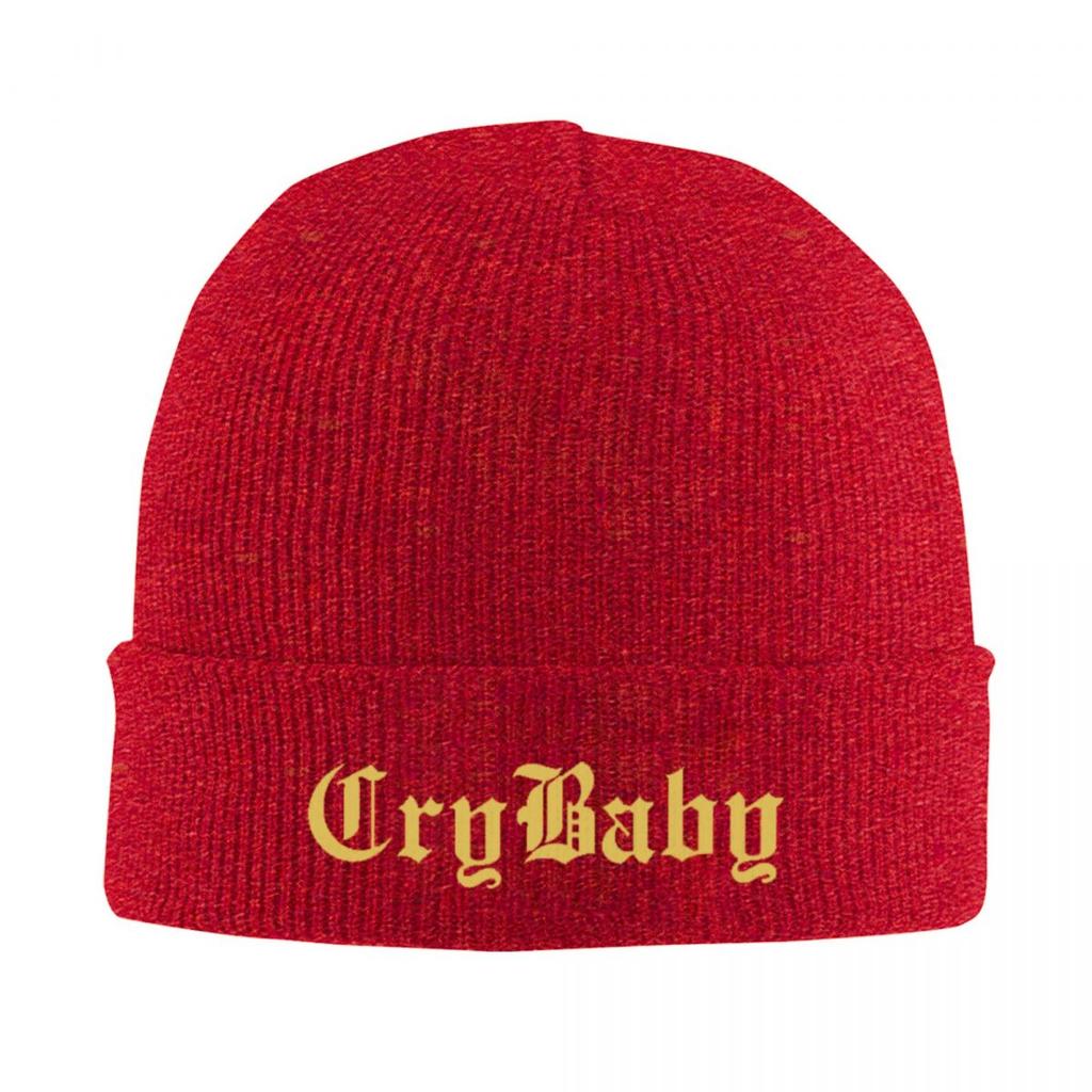 Готический Стрит-Панк Стиль Peep Lil Crybaby Персонализированные Теплые Вязаные Шапки Женские Мужские Мода Зимние Шапки-Бини