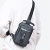 Многофункциональная сумка через плечо для мужчин с зарядкой через USB, нагрудная сумка для коротких поездок, водонепроницаемая сумка через плечо большой емкости