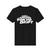 T-shirt O-neck Print the Fast and the Furious Tokyo Drift Cotton Top Mens Custom Made Short-sleeved Fashion