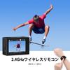 Action-камера Dragon Touch 4K30FPS 20 МП Подводная камера 30 м Водонепроницаемый объектив Видеоэкшн-камера Аккумуляторы Стабилизация изображения 4-кратный зум Пульт дистанционного управления