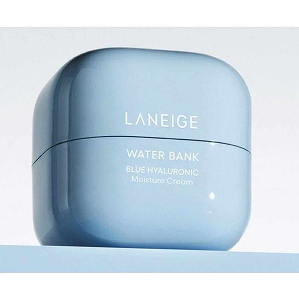 LANEIGE Крем для увлажнения Water Bank Blue Hyaluronic 20 мл – Дорожный увлажняющий крем, Гиалуроновая кислота, Поддержка кожного барьера, Корейский