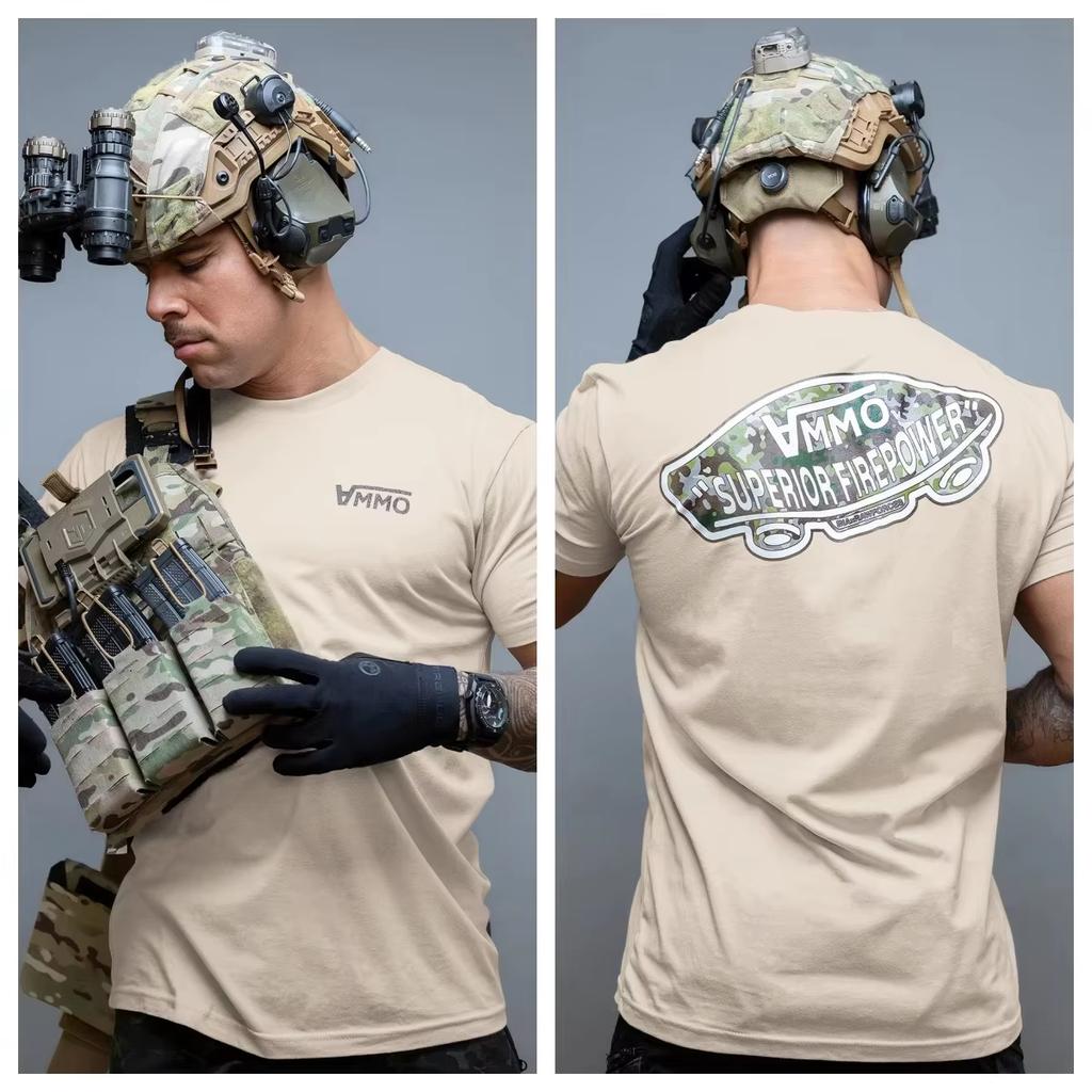 Bia Kill Your Demons Graphic Tshirt Tough Military Tactical Fitness Style Unisex Cotton Summer Streetwear Short Sleeve Tops Tee