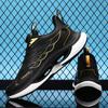 Really explosive rotating button men's shoes summer teenagers junior high school students running shoes mesh breathable casual sports shoes men