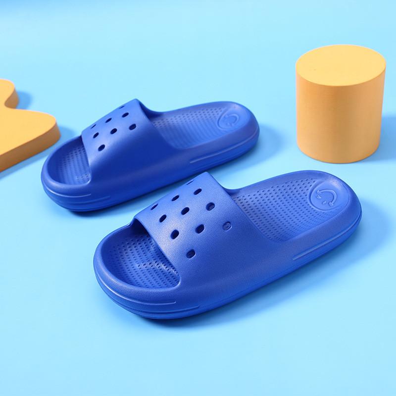 Удобные мультяшные тапочки для мальчиков с Марио, легкие, с мягкой подошвой, нескользящая конструкция, идеально подходят для летней носки