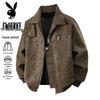 PLAYBOY Мужская куртка в стиле business casual из искусственной ПУ кожи