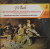 LP Record JOHANN SEBASTIAN BACH, ORCHESTRE PR - Les Concertos Brandebourgeois E1046 ERATO 1979 Non Japan Classical Used