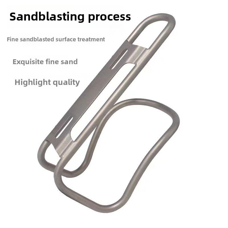 Сверхлегкий держатель для велосипедной фляги из титанового сплава, клетка, держатель для фляги, кронштейн для фляги для горного велосипеда, дорожного велосипеда