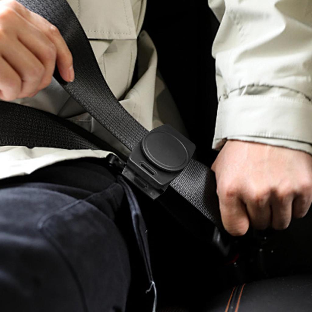 Seat Belt Adjuster Clips | Set of 2 Vehicle Belt Position Retainers | Seat