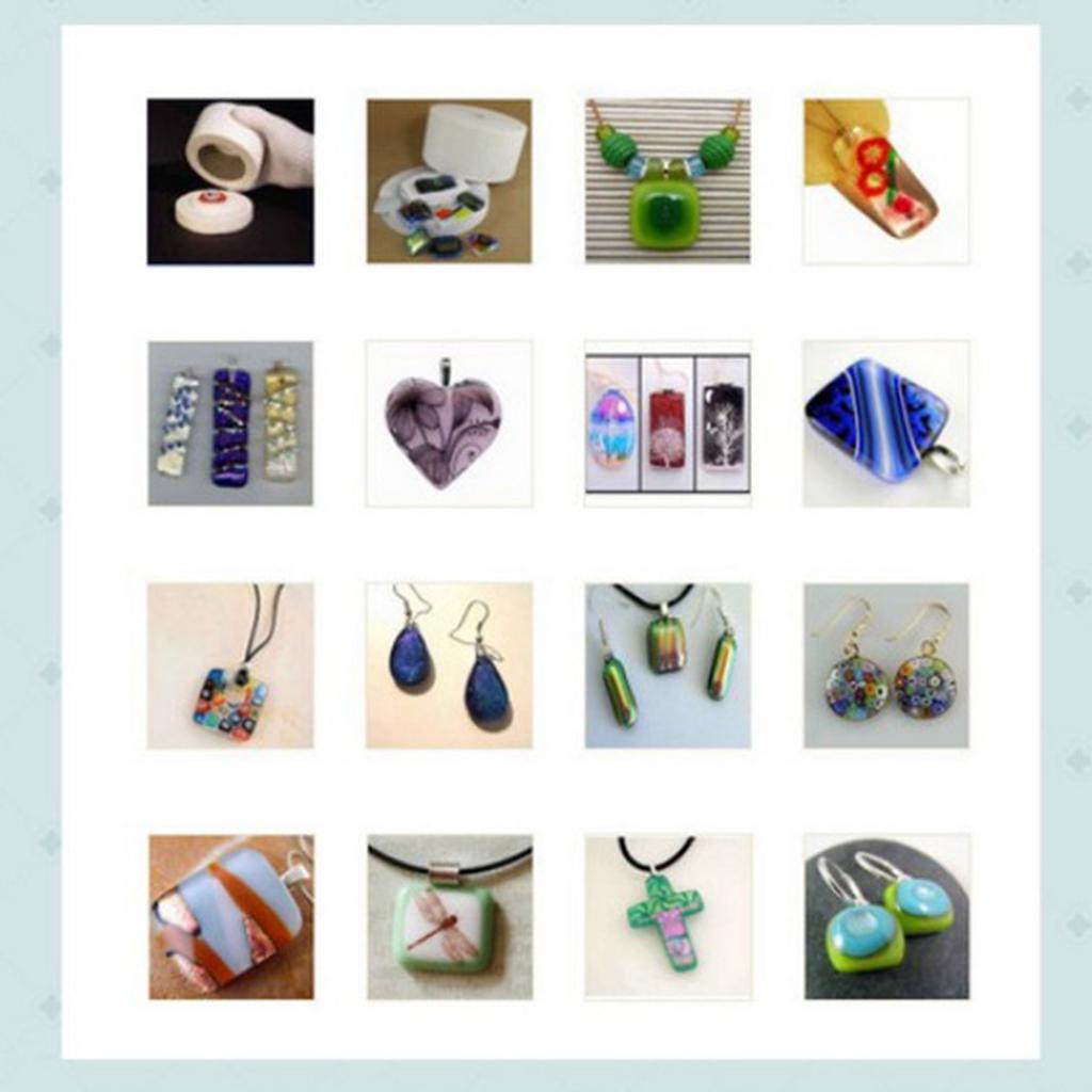 6шт качественная микроволновая печь комплект для DIY плавления стеклянных ювелирных изделий инструмент