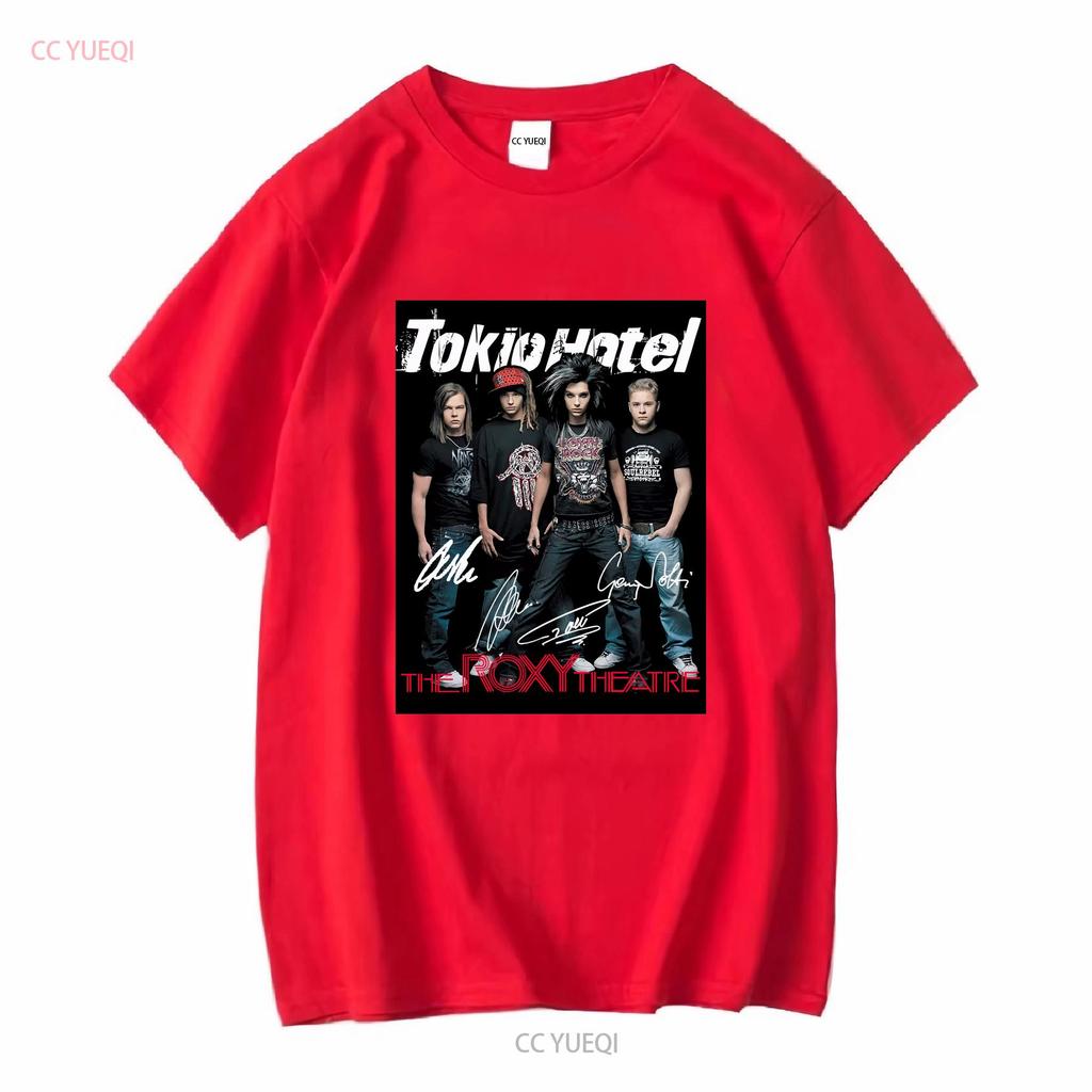 Редкая концертная футболка Tokio Hotel Винтаж Черная S 23xl Винтажная стираная Повседневный топ для ежедневной носки Модный Слегка графичный Стильный