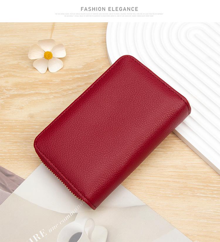 Женский кошелек и клатч с несколькими отделениями для карт и карманом для монет на молнии