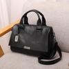 Johnature Fashion Handbag Versatile Women Leather Bag Casual Solid Color Large Capacity Shoulder & Crossbody Bags