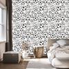 Sketched football wallpaper for living room and bedroom 50x1000