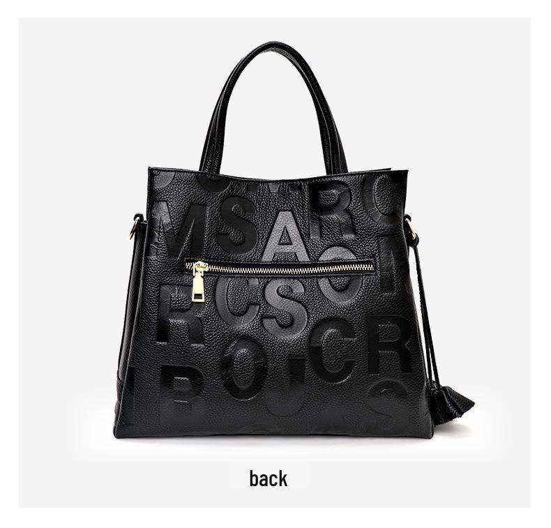 Thousand Classic 2025 Осень/Зима Большая Вместимость Сумка из Коровьей Кожи для Женщин - На Плечо и Через Плечо