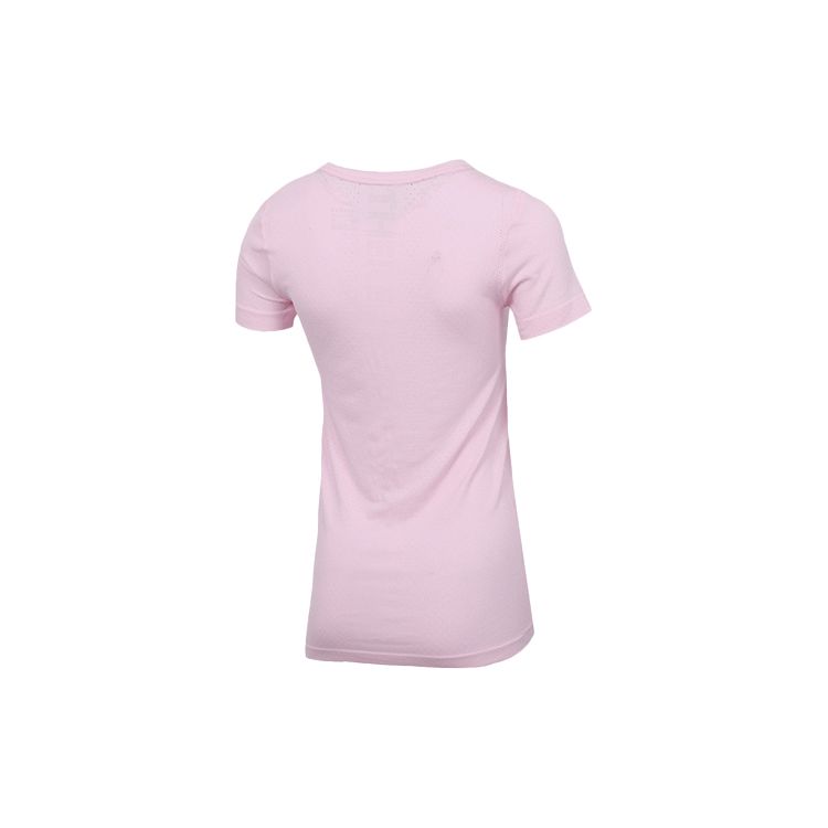 Nike Женская футболка для бега с короткими рукавами Infinite Dri-FIT, розовая пена, CU3121-663