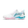 Li Ning Blade II PRO Амортизирующие, износостойкие низкие бадминтонные кроссовки Унисекс Белый Серебристый AYZV001-4