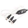 Usb In-Out Midi Interface Cable Converter To Pc Music Keyboard Adapter Cord