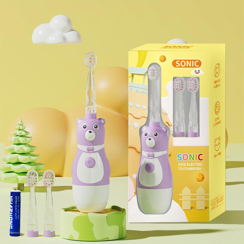 Электрическая зубная щетка Beinuo Kids' Sonic — умная, перезаряжаемая, автоматическая