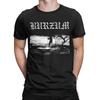 Повседневная футболка Burzum для мужчин, хлопковая футболка с круглым воротником, футболка с коротким рукавом, графическая одежда