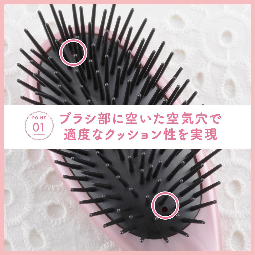 KAI Hair Удобная щетка для волос и подушка с отрицательными ионами KQ3109 Щетка, Щетка для кожи головы,