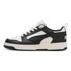 Puma Rebound V6 Low Cv Мягкие Прочные Удобные Низкие Кроссовки Унисекс Кроссовки Черные Белые 395079-03