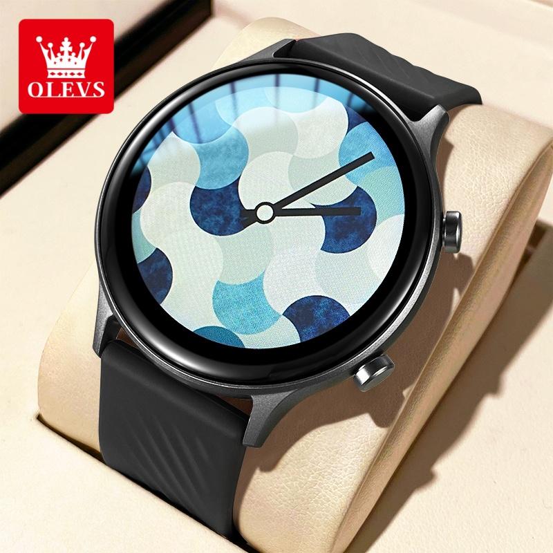 OLEVS 8204 Smart Watch Original Fashion IP67 Waterproof Sports Fitness Tracker Health Bluetooth Call Men and Women Smartwatch
