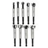 1Pcs High Carbon Steel Forstner Boring Drill Bits Multi-Tooth 1/4" 6.35mm Hex Shank Flat Wing Drill 8-35mm Wood Hole Opener