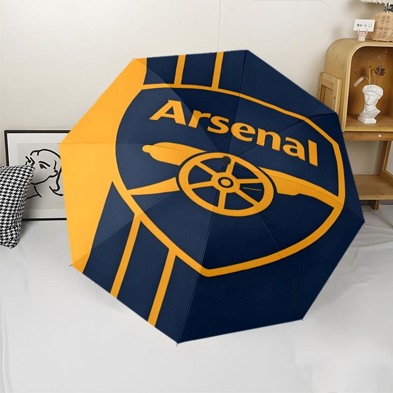 1pc A-Arsenal4 Umbrella, Sun Protection, And UV Shielding. It Has Eight Sturdy Ribs for Outdoor Use And Perfect As a Holiday Gift