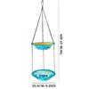 Pet Bird Outdoor Garden Hanging Bird Bath Bird Feeder
