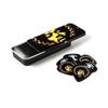 Jim Dunlop Чехол для медиаторов Jimi Hendrix Jimi Hendrix Aura Mandara Банка для медиаторов и набор