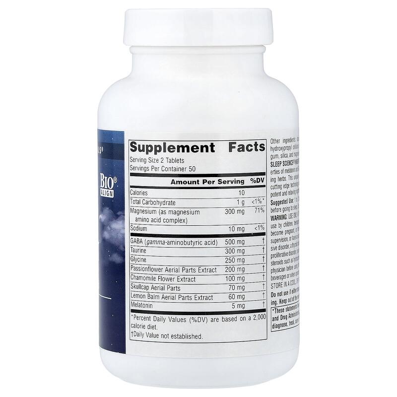 Sleep Science®, NightRest™ With Melatonin, 100 Tablets