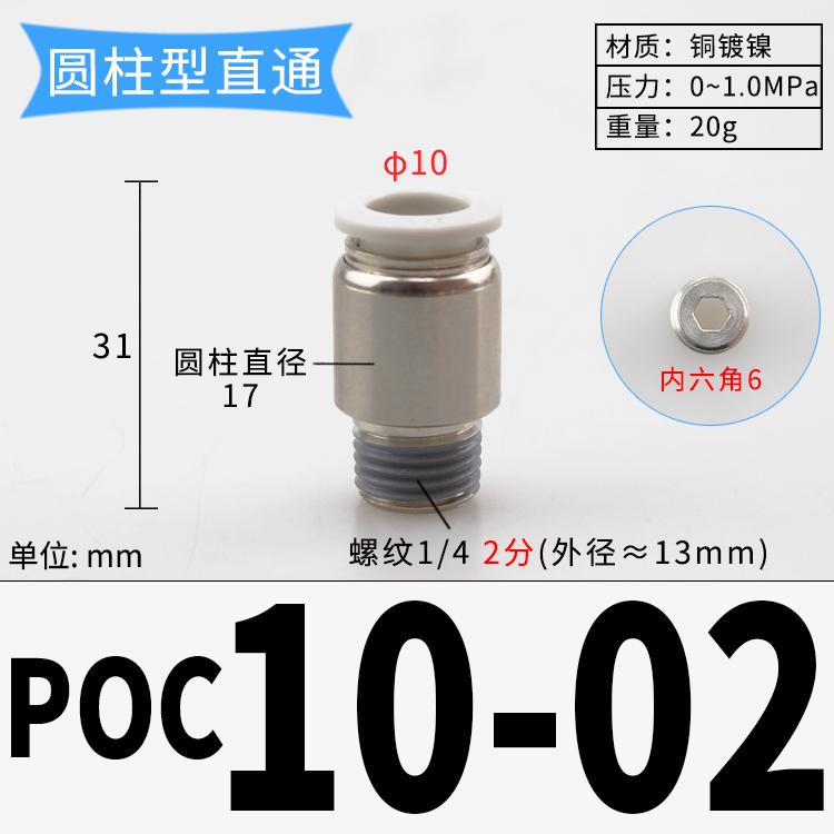 PC M3/4/5/6/8 1/8" 1/4" 3/8" BSP x 3 4 6 8 10 мм Трубка Латунь Пневматические Фитинги Быстроразъемное Соединение Для Цилиндра Компрессора