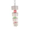 Birds Parrot Grinding Stone Chewing Toy Mouth Molars Stone Toys Hanging String Parrot Cage Parakeet Cockatiel Toy Mineral