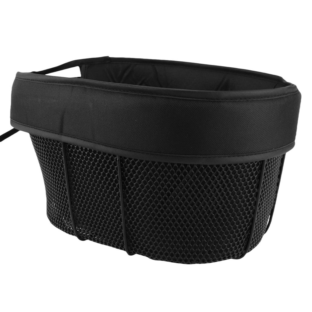 Dog Cycling Basket Cycling Shopping Basket Portable Cat and Dog Carrier for Front Crossbar with Sponge Liner Safety